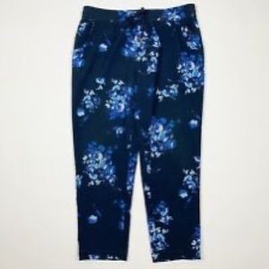 Coldwater Creek tapered leg drawstring pants